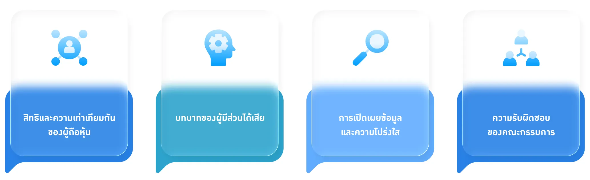 หลักการสำคัญของการกำกับดูแลกิจการที่ดี 5 หมวด