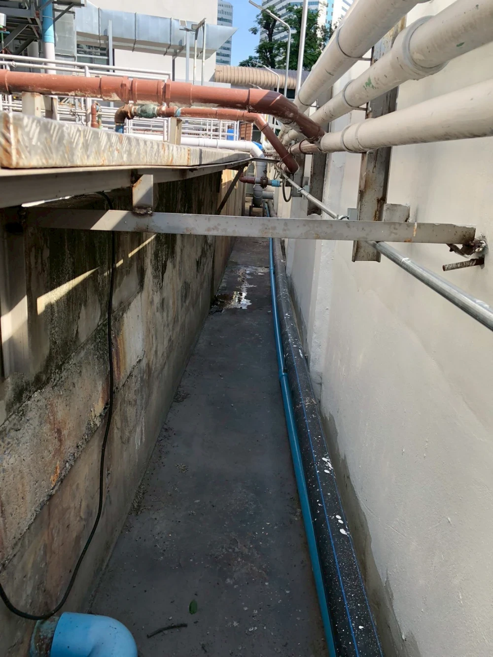 โครงการปรับปรุงบ่อน้ำบำบัดน้ำเสีย