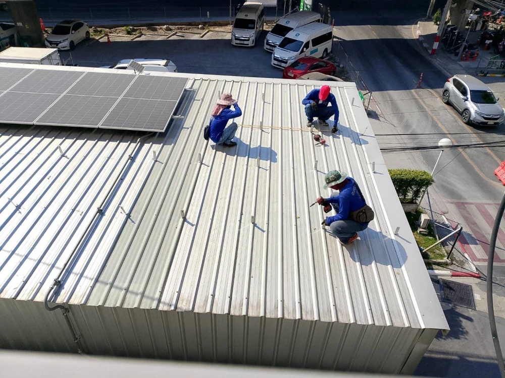 โครงการ Solar Rooftop อาคารสำนักงาน