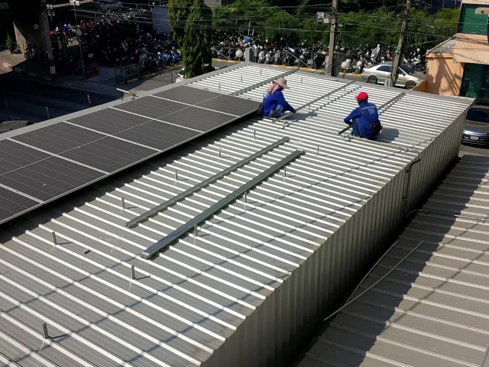 โครงการ Solar Rooftop อาคารสำนักงาน