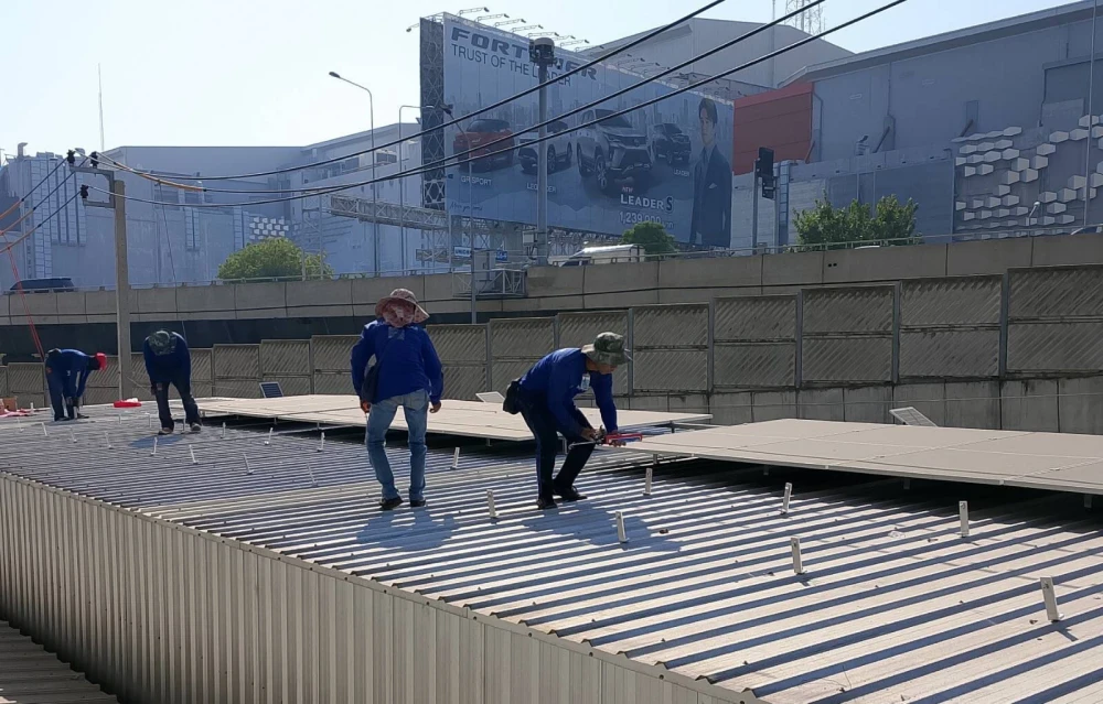 โครงการ Solar Rooftop อาคารสำนักงาน