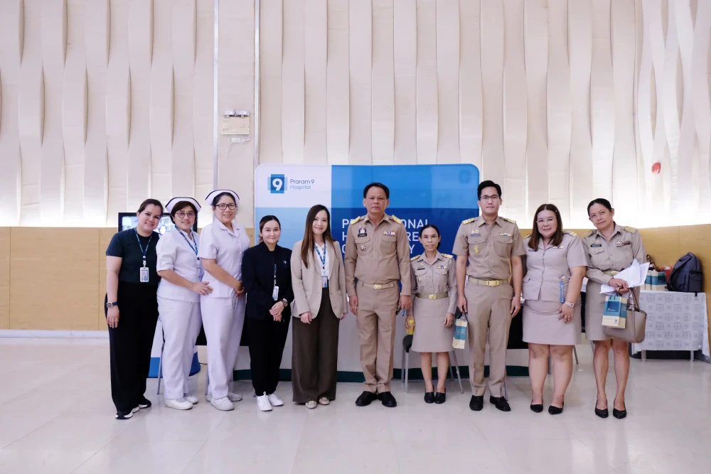 Health Check-up Project at the Samut Prakan Provincial Government Meeting