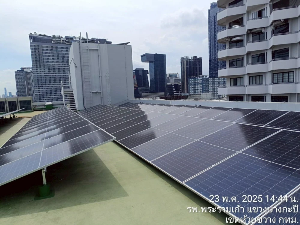 โครงการติดตั้ง Solar Rooftop อาคาร C