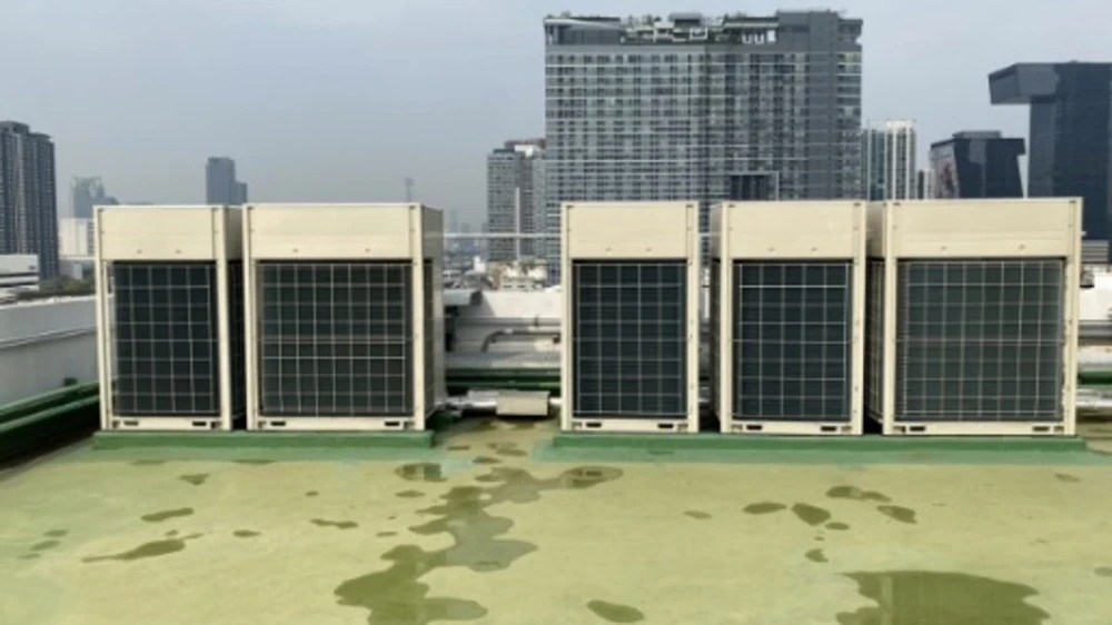 โครงการติดตั้งเครื่องปรับอากาศแบบ VRV แทนระบบ Split Type